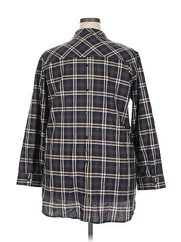 Suzanne Betro Long Sleeve Button-Down Shirt (view 2)