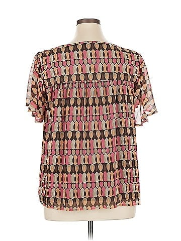 Apt. 9 Short Sleeve Blouse (view 2)