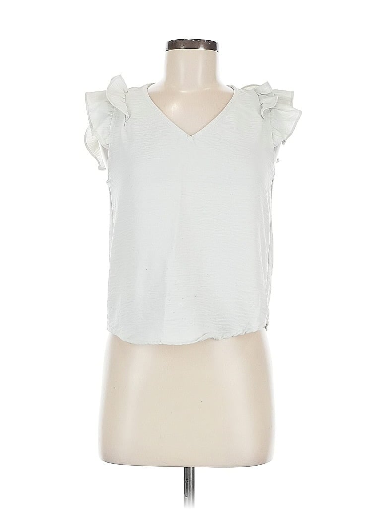 Click to view more detailed imagery on our partner's website Pre-owned Assorted Brands Sleeveless Blouse In White