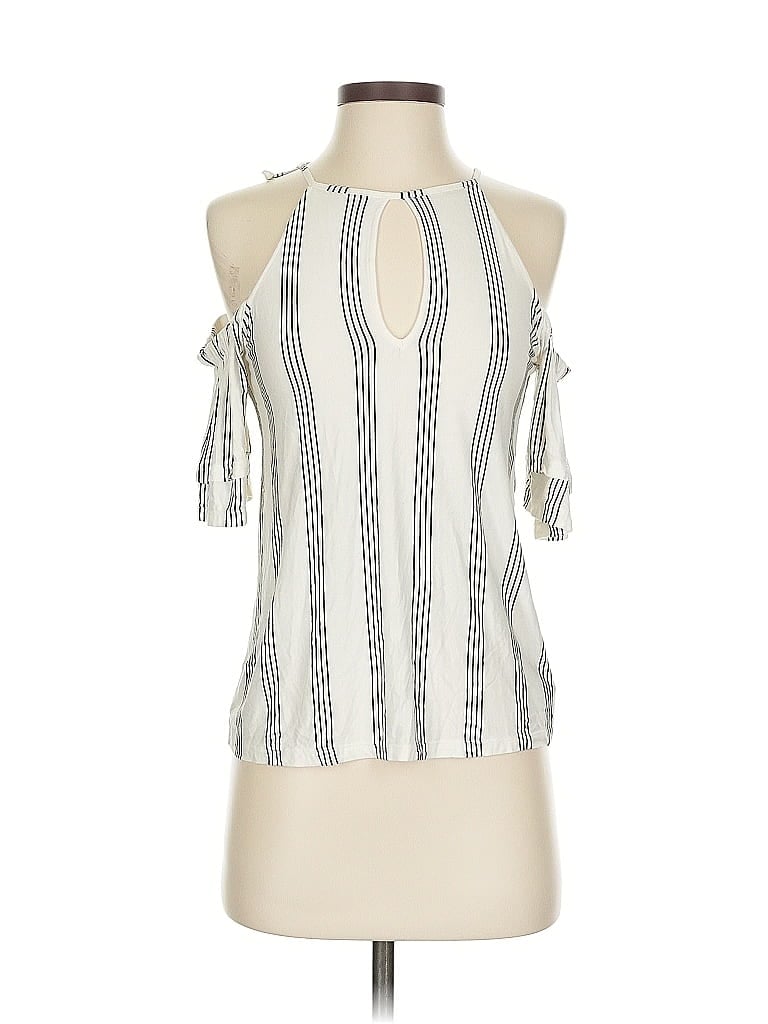 Pre-owned American Eagle Outfitters Sleeveless Blouse In White