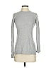Aqua Silver Gray Pullover Sweater Size XS - photo 1