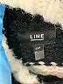 LINE Stripes Black Turtleneck Sweater Size S - photo 7