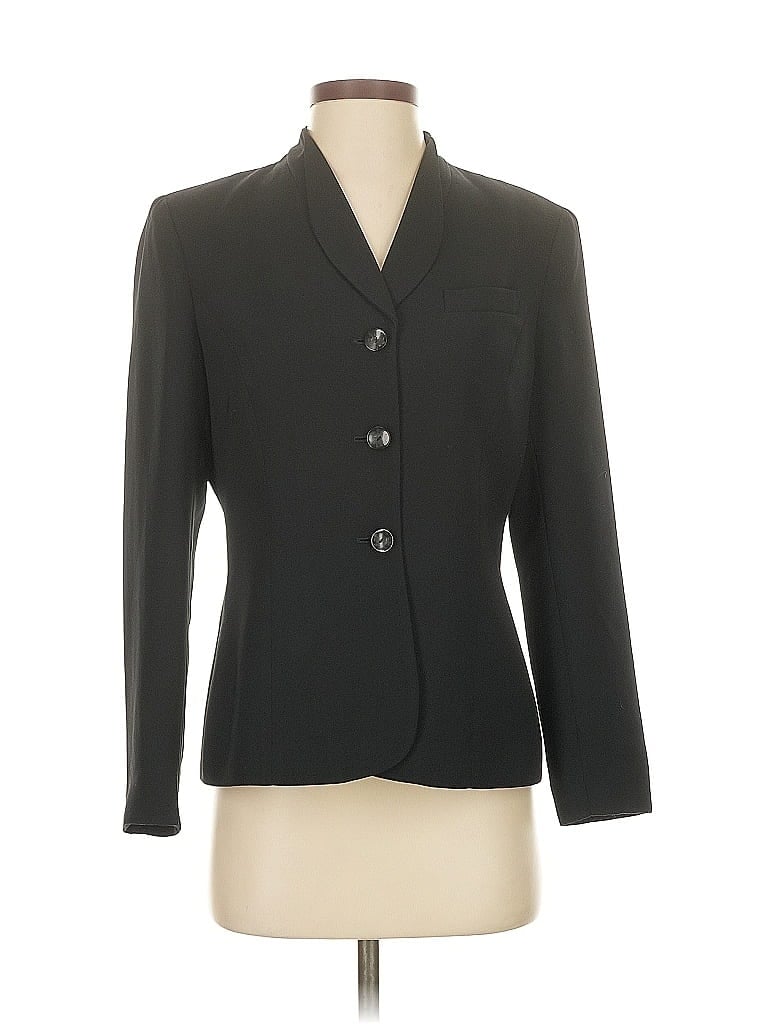 Click to view more detailed imagery on our partner's website Pre-owned Kasper Blazer Jacket In Gray