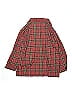 Talbots Kids 100% Polyester Plaid Red Long Sleeve Button-Down Shirt Size 8 - photo 2