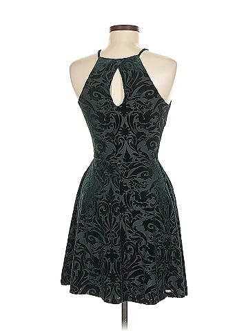 Aqua Cocktail Dress (view 2)
