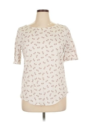 Ann Taylor LOFT Outlet Short Sleeve Top (view 1)