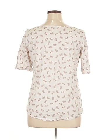 Ann Taylor LOFT Outlet Short Sleeve Top (view 2)
