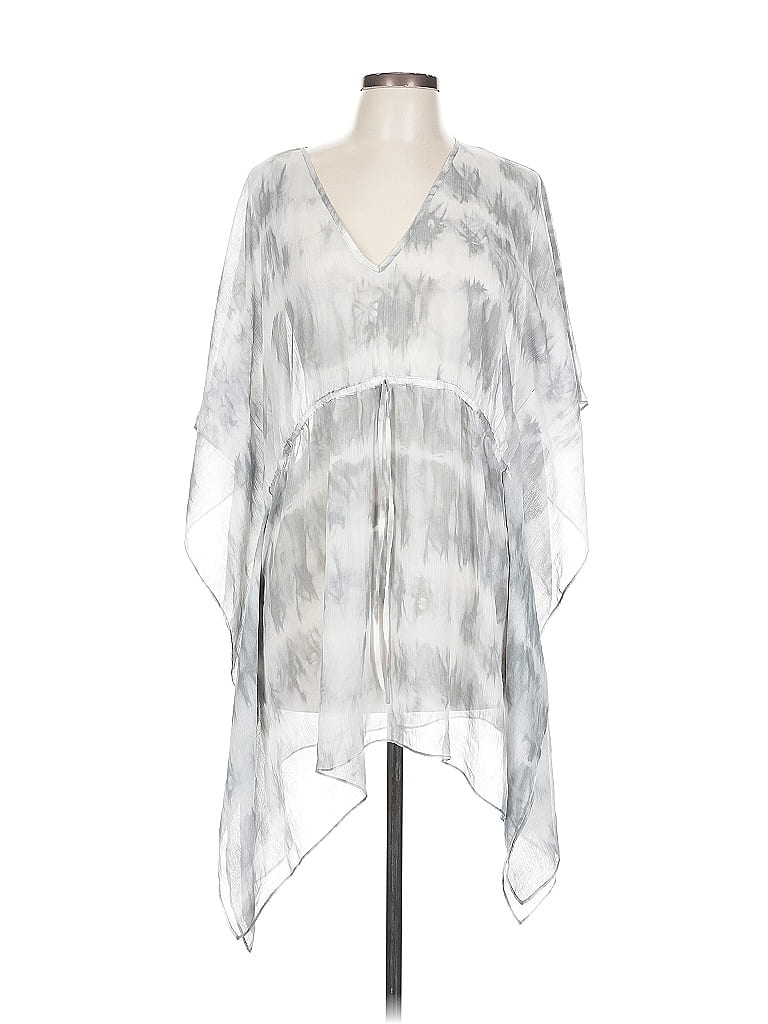 Click to view more detailed imagery on our partner's website Pre-owned Michael Michael Kors Swimsuit Cover Up In Silver