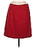 Talbots Solid Red Casual Skirt Size 8 - photo 2