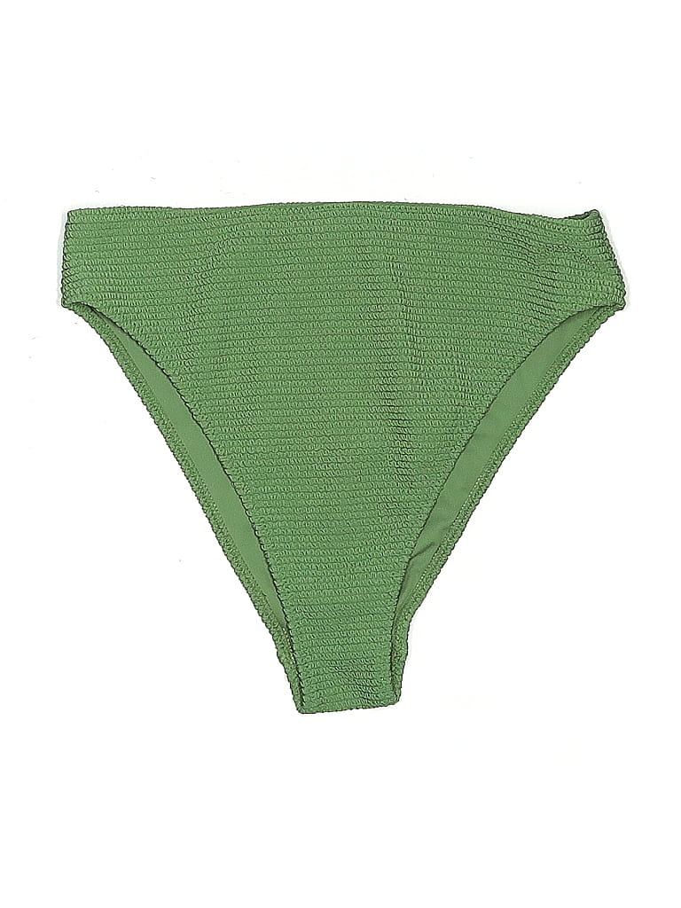 Pre-owned Kendall & Kylie Swimsuit Bottoms In Green