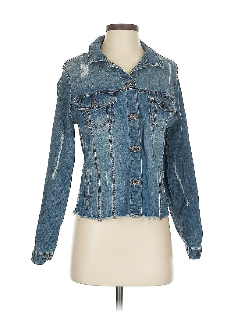 Click to view more detailed imagery on our partner's website Pre-owned Versona Denim Jacket In Blue
