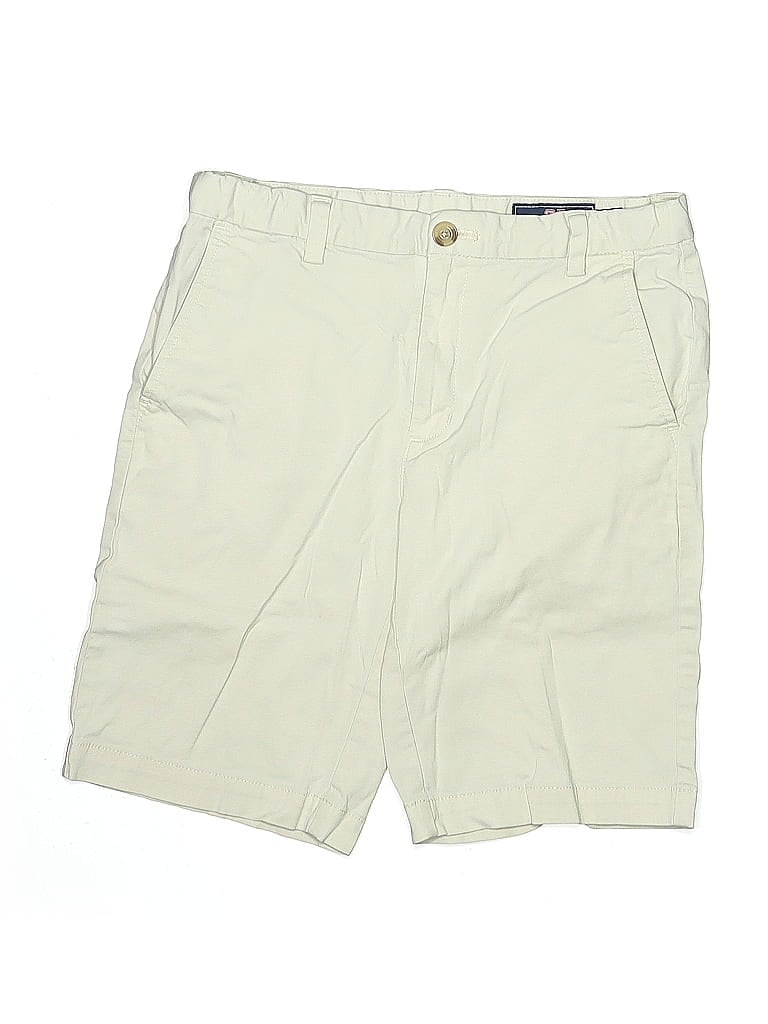 Click to view more detailed imagery on our partner's website Pre-owned Vineyard Vines Kids' Khaki Shorts In White