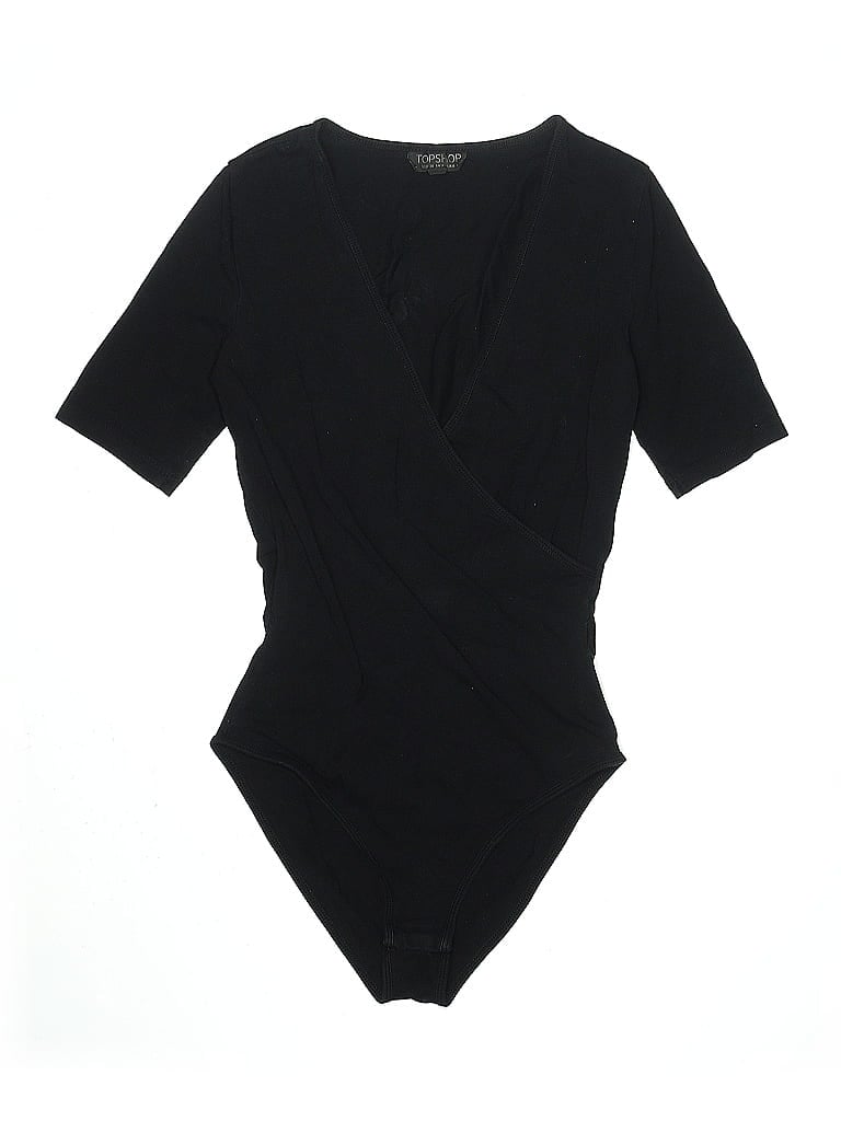 Click to view more detailed imagery on our partner's website Pre-owned Topshop Bodysuit In Black
