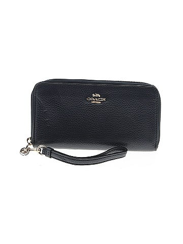 Coach Factory Leather Wristlet (view 1)
