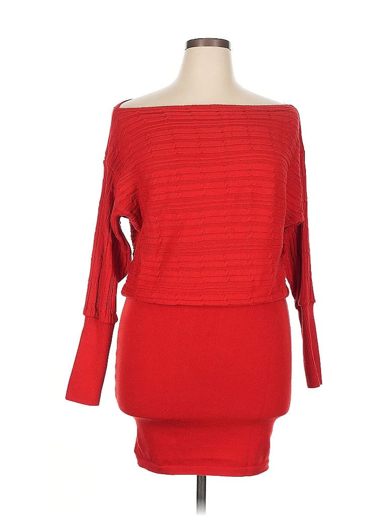 Pre-owned Fashion Nova Cocktail Dress In Red