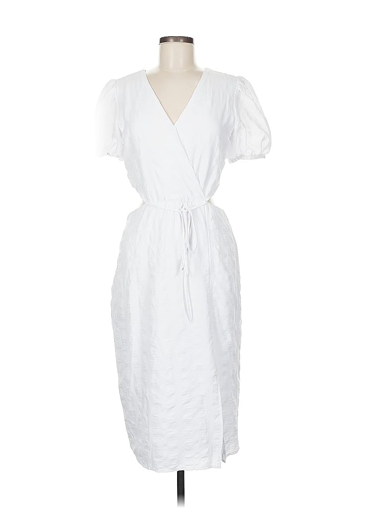 And Now This Casual Dress In White