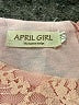 Assorted Brands 100% Polyester Ivory Pink Dress Size 170 cm - photo 3