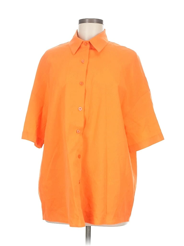 Pre-owned Shein Raincoat In Orange