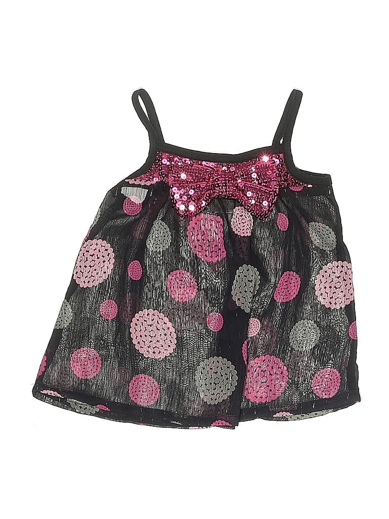 Pre-owned Unbranded Babies' Tank Top Black Halter Neckline Tops