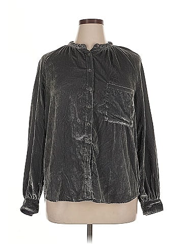 Pilcro Long Sleeve Blouse (view 1)