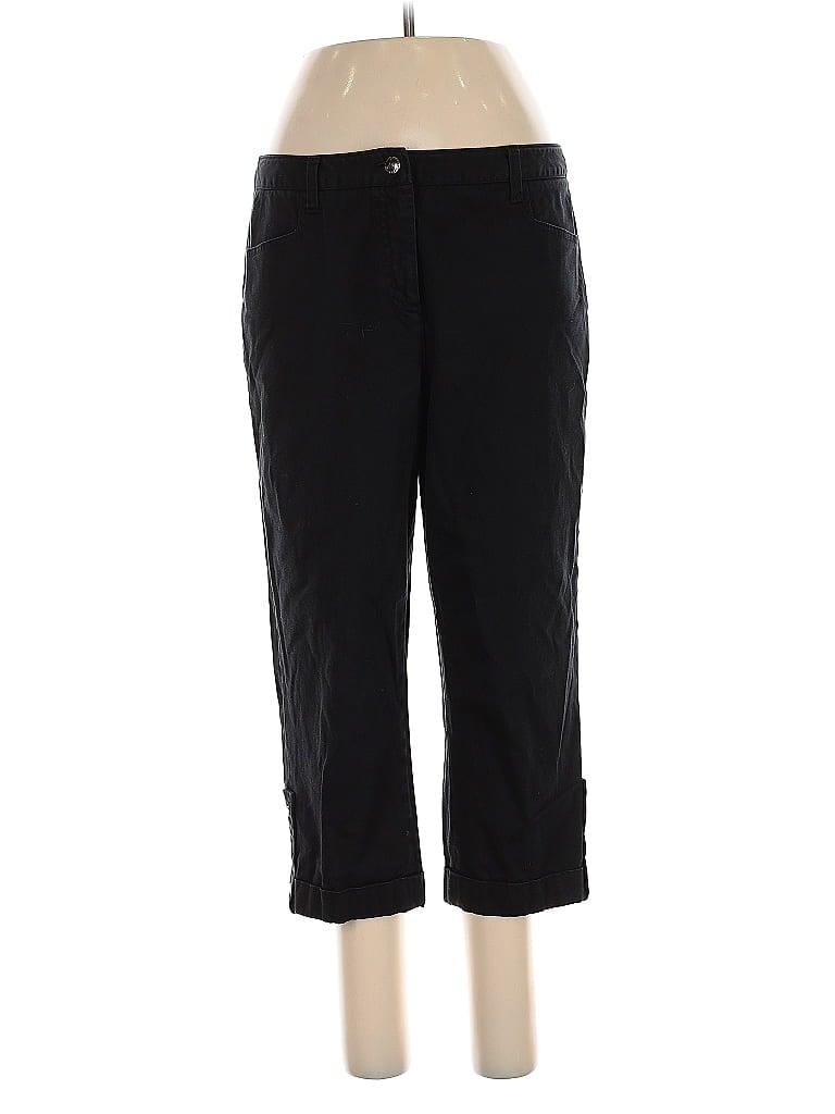 Pre-owned Peter Nygard Casual Pants In Black