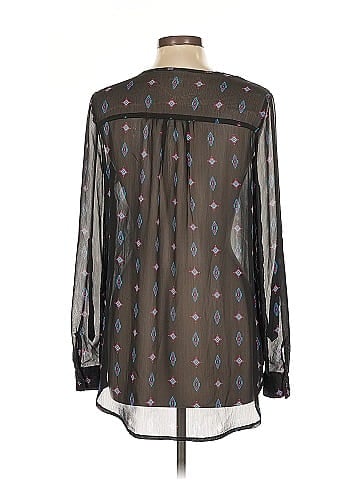 Mossimo Supply Co. Long Sleeve Blouse (view 2)