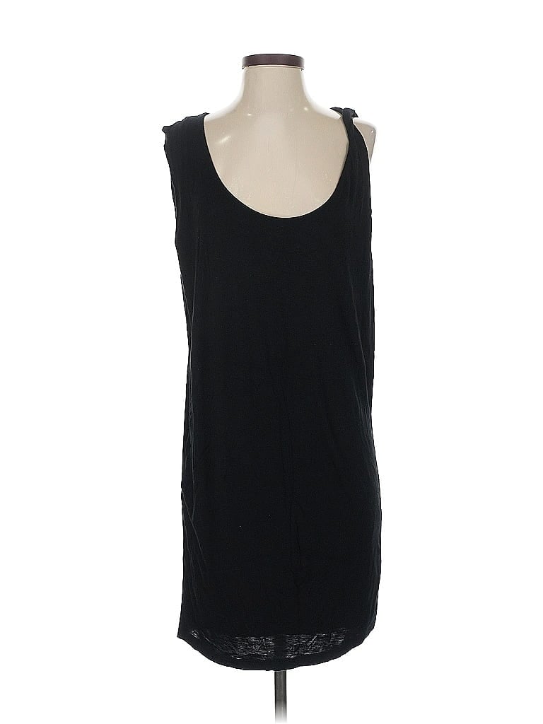 Pre-owned Velvet Casual Dress In Black