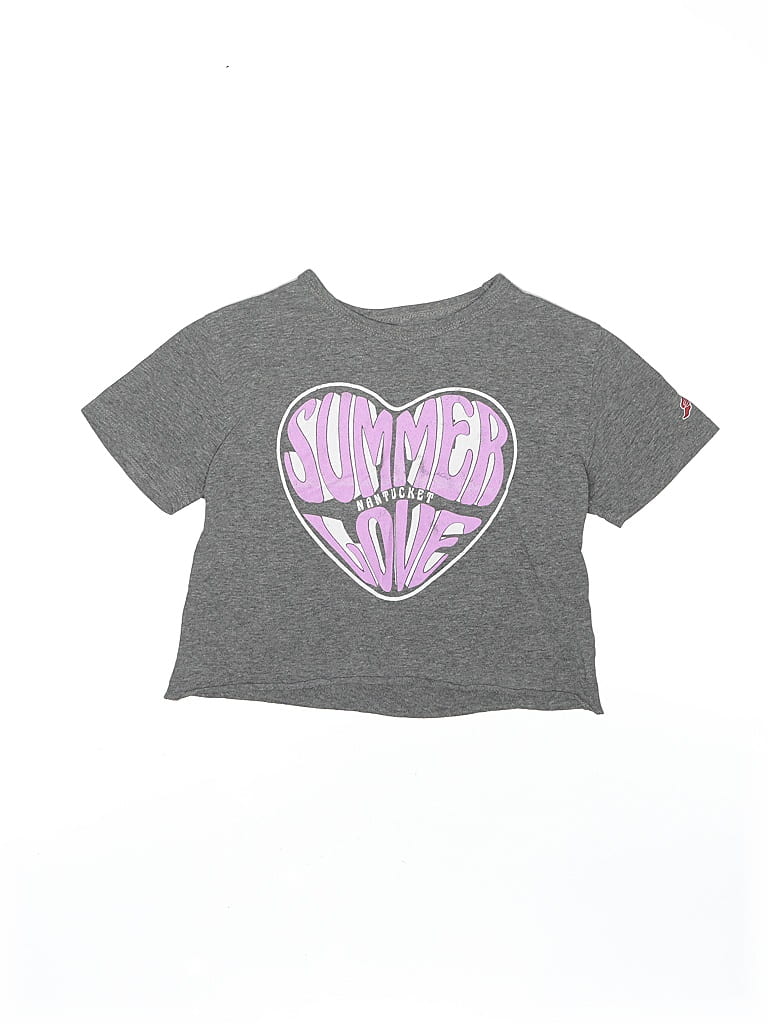 Pre-owned Assorted Brands Kids' Short Sleeve T-shirt In Gray