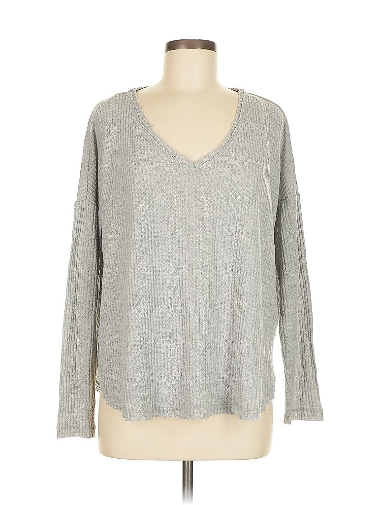 WILD FABLE Pre-owned Pullover Sweater In Silver