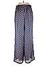 Max Studio 100% Polyester Print Blue Casual Pants Size 11 - photo 2