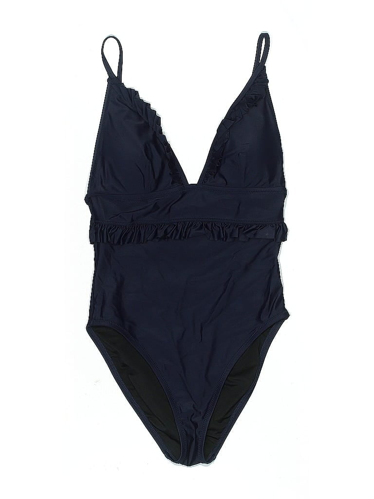 Pre-owned Unbranded One Piece Swimsuit In Blue