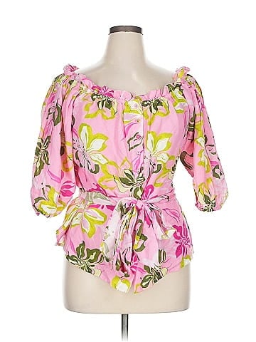 Boston Proper 3/4 Sleeve Blouse (view 1)