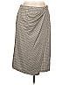 Max Studio Houndstooth Gray Casual Skirt Size L - photo 1