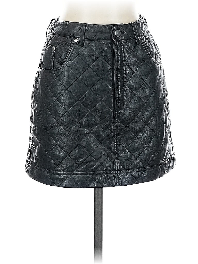 Click to view more detailed imagery on our partner's website Pre-owned Cami Nyc Faux Leather Skirt In Black