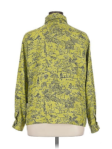 Chico's Design Long Sleeve Silk Top (view 2)