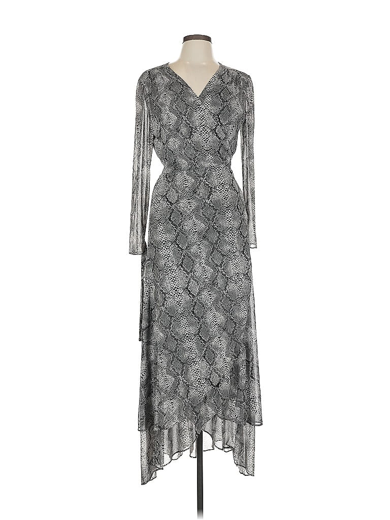 Pre-owned Betsey Johnson Casual Dress In Gray