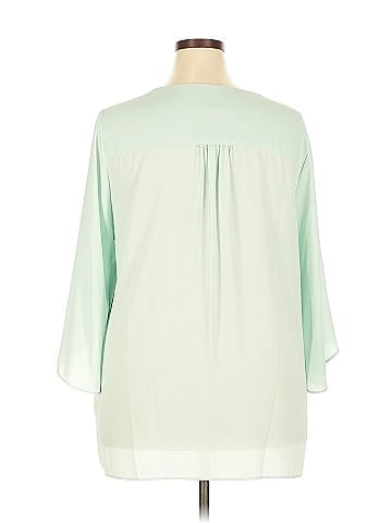 Karen Kane 3/4 Sleeve Blouse (view 2)