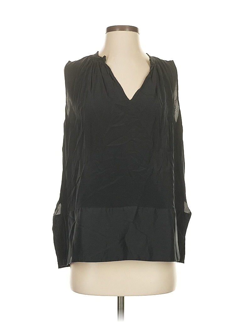 Click to view more detailed imagery on our partner's website Pre-owned Madewell 3/4 Sleeve Blouse In Black