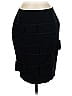 Teri Jon by Rickie Freeman Solid Black Formal Skirt Size 4 - photo 1