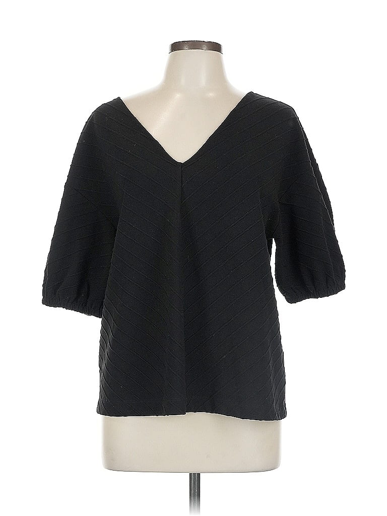 SUNDAY IN BROOKLYN Pre-owned 3/4 Sleeve Blouse In Black
