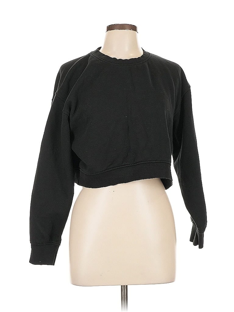 Click to view more detailed imagery on our partner's website Pre-owned Zara Sweatshirt In Black