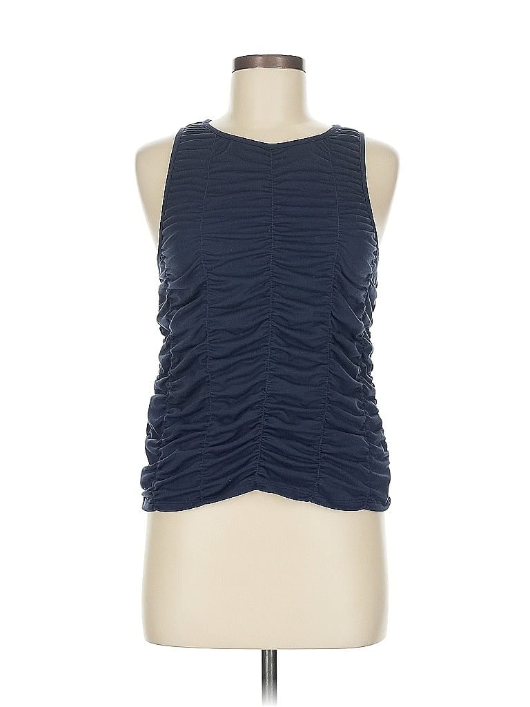 Pre-owned Gap Fit Sleeveless T-shirt In Blue
