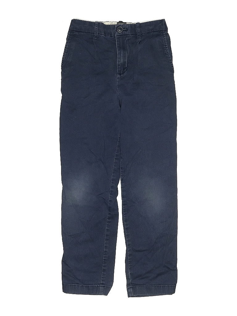 Pre-owned Crewcuts Kids' Casual Pants In Blue