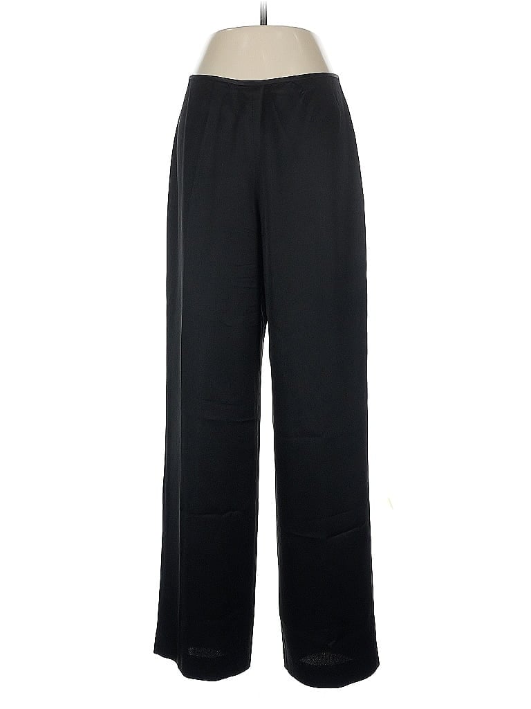 Pre-owned Carmen Marc Valvo Collection Casual Pants In Black