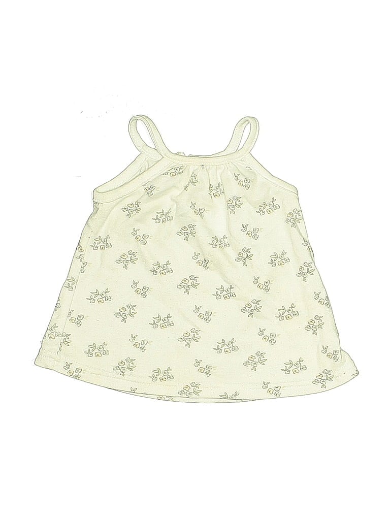 Click to view more detailed imagery on our partner's website Pre-owned Badgley Mischka Babies' Tank Top Yellow Halter Neckline Tops