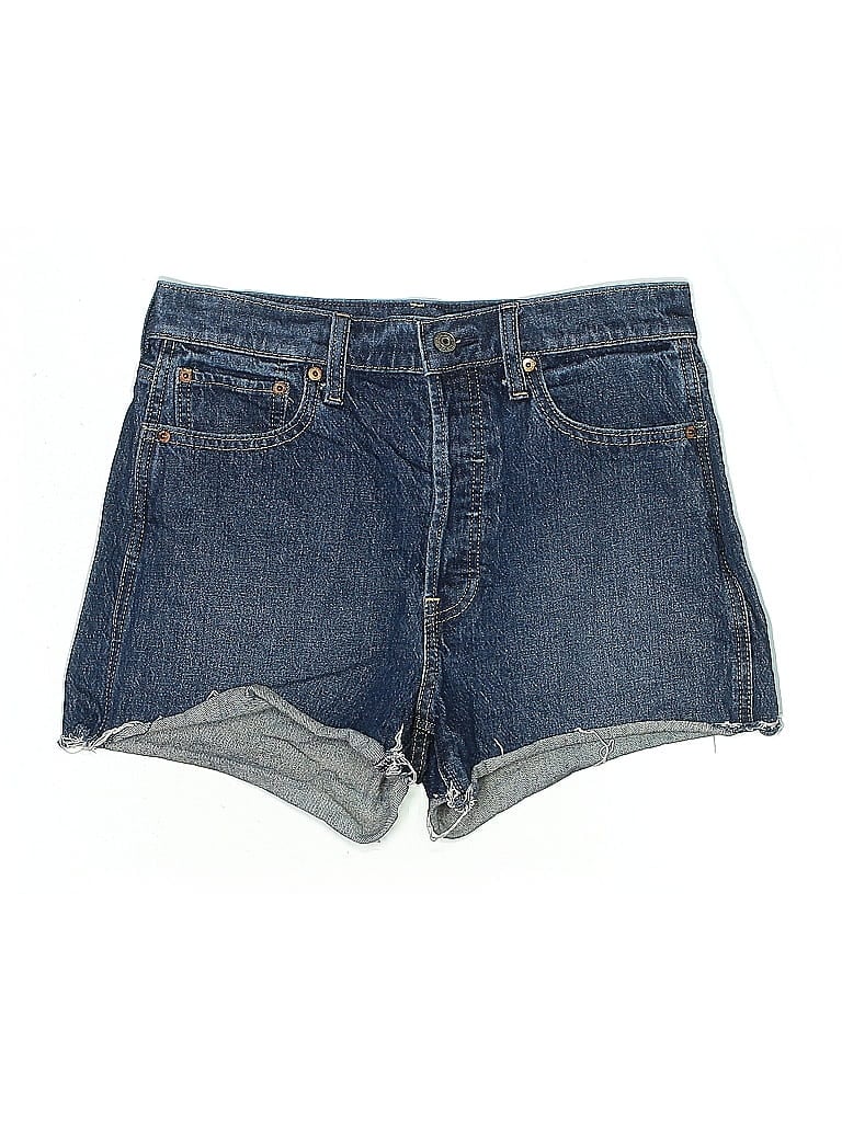 Pre-owned Gap Denim Shorts In Blue