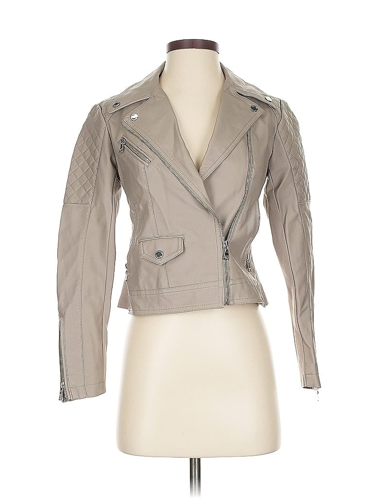 Pre-owned Express Jacket In Gray