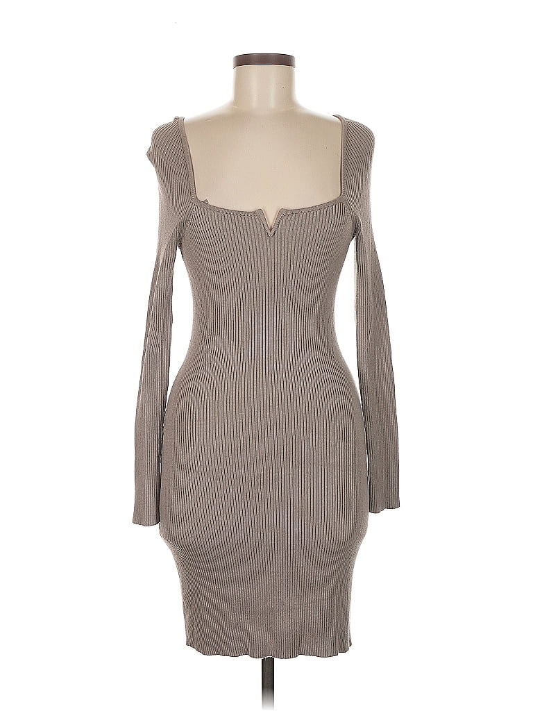 ABERCROMBIE & FITCH Pre-owned Cocktail Dress In Gray