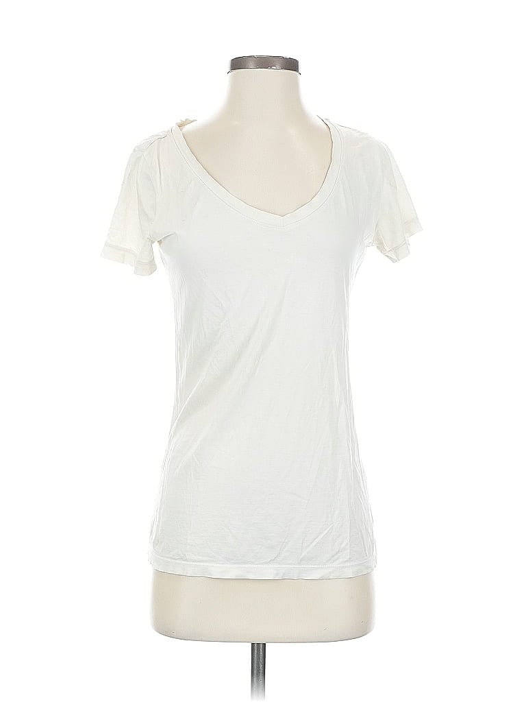 Pre-owned Uniqlo Short Sleeve T-shirt In White