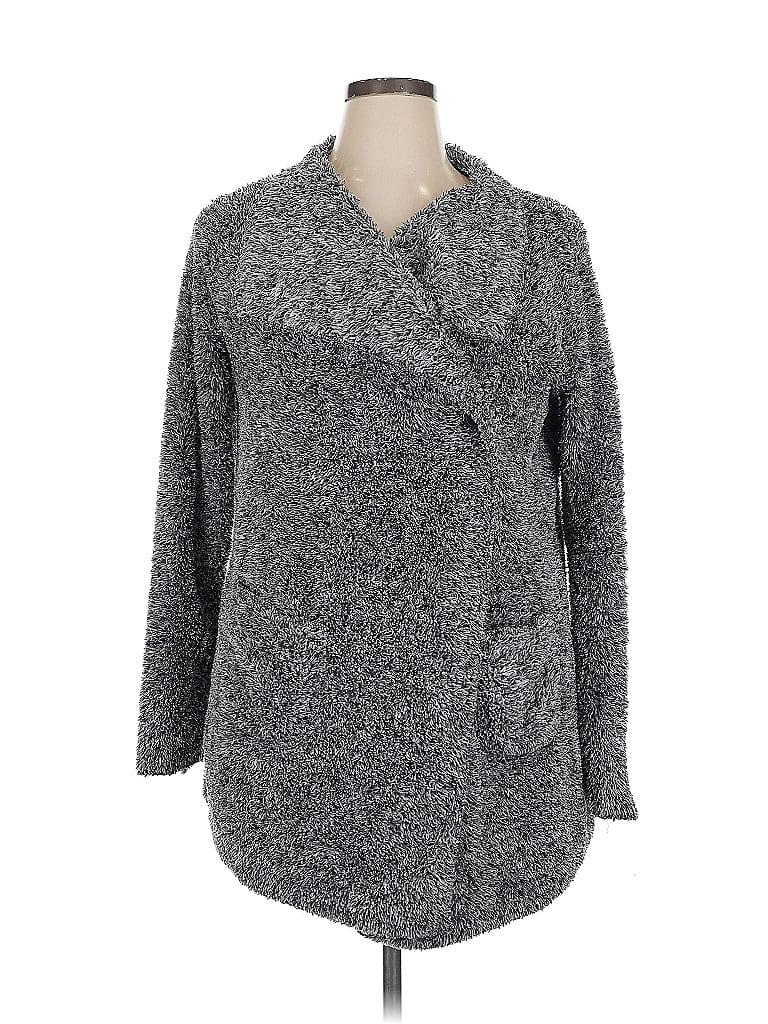 Pre-owned Pj Salvage Coat In Gray